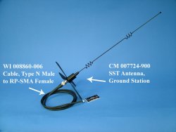 CM 007724-900 SST Ground Station Antenna
